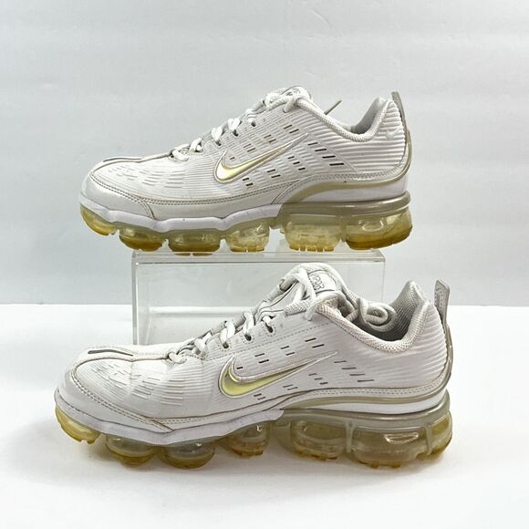 Nike Air Vapormax 360 Shoes Mens 8.5 White Metallic CK9671-100 Running Sneakers main image 9